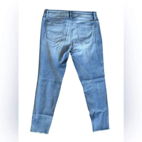 KanCan Light Blue Distressed Boyfriend Jeans - Picture 2 of 6